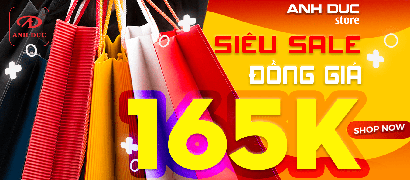 Ngày Hội Mua Sắm - Đồng Giá 165K 1 Banner Sale DG 165 1350x594 1